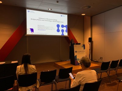 Maria-Pau Ginebra offers a Keynote Address at the 2025 IADR General Session