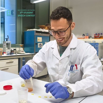 Roberto Fagotto, Runner-Up in ECerS 2nd Bioceramics Student Speech Contest